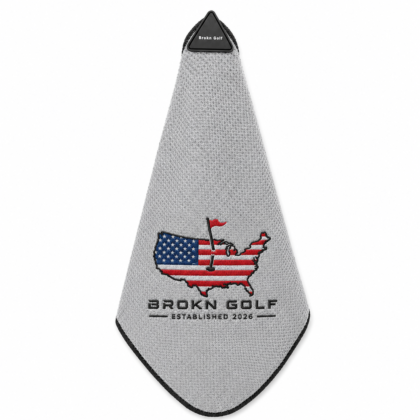 Brokn Golf Magnetic Golf Towel